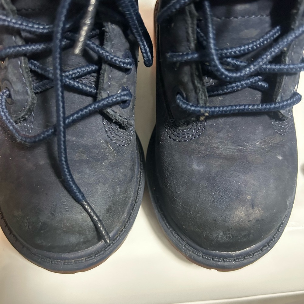 Timberland Kids Dark Blue Boots